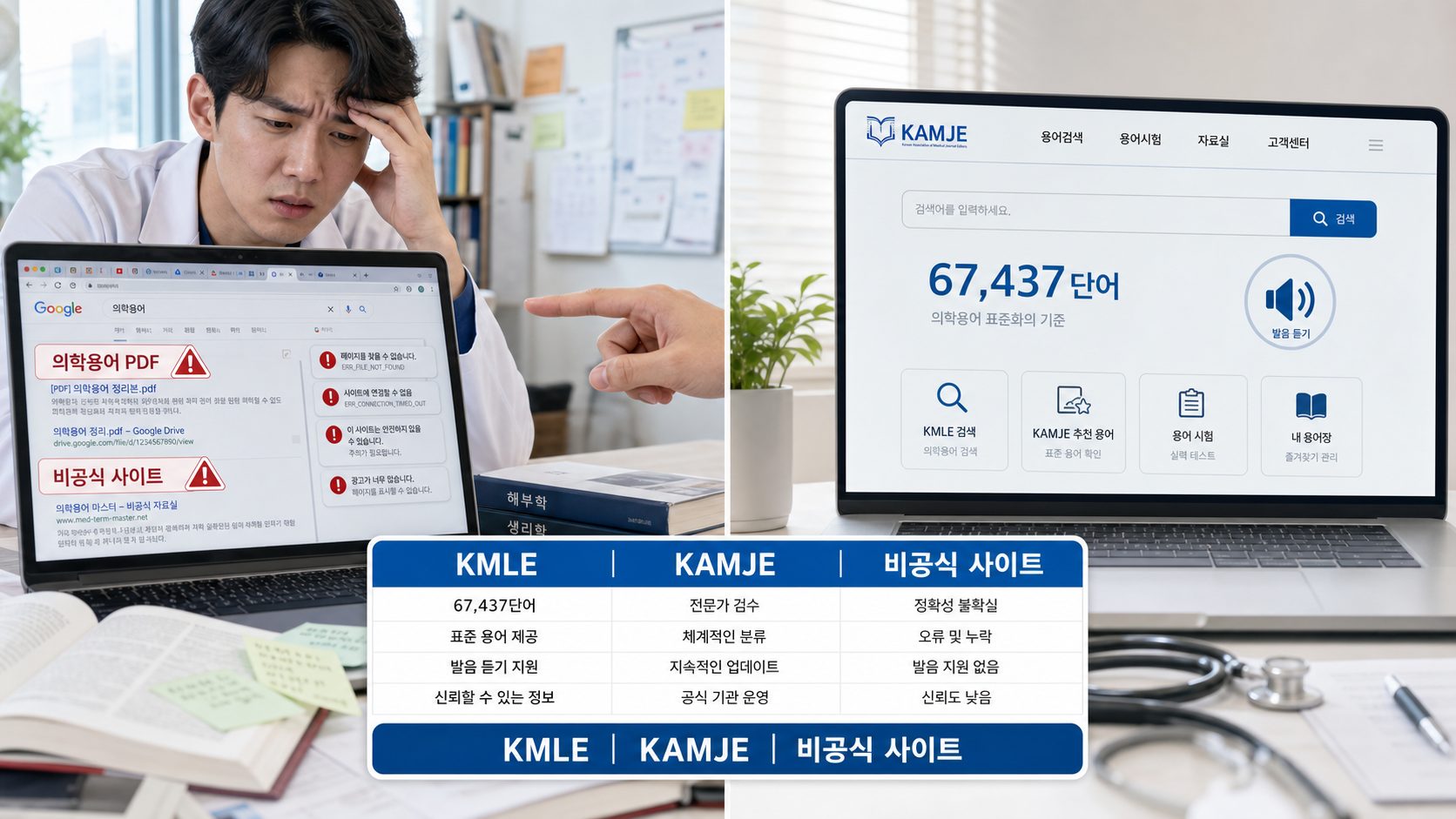 의학용어 검색 시 자주 하는 실수와 반드시 피해야 할 주의점