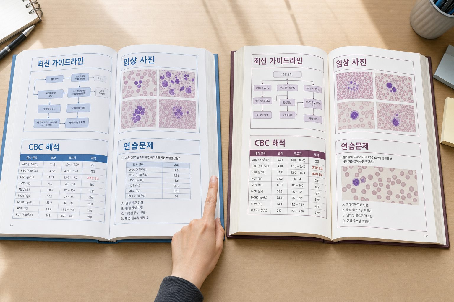 혈액학 교재를 비교할 때 반드시 확인해야 할 핵심 기준
