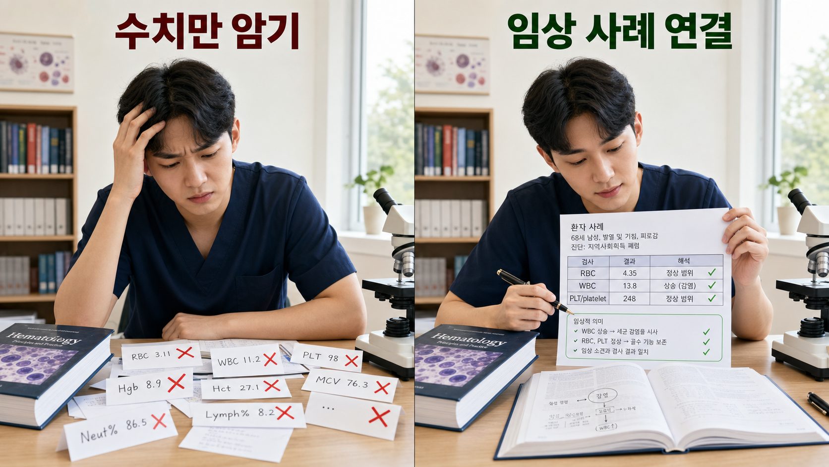 혈액학 학습 과정에서 자주 하는 실수와 반드시 피해야 할 주의점