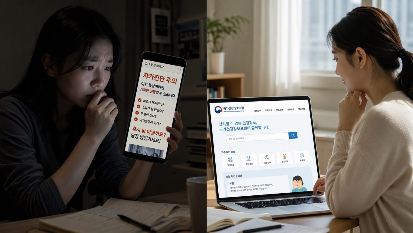 질병정보 검색 시 피해야 할 흔한 실수와 주의점