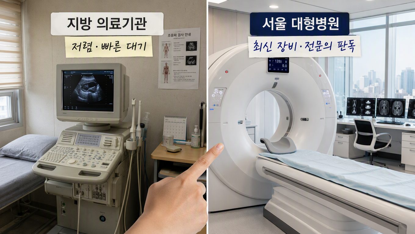 건강검진 지방과 대도시 검진 비교 시 핵심 기준